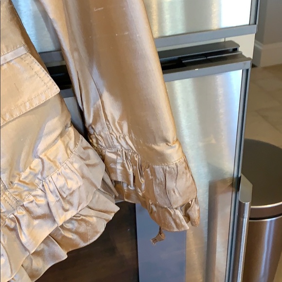 Gold Cheby Italy Silk Jacket - Picture 4 of 7